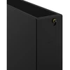 Radiatorius Mexen Flat CCF33, 400 x 2000 mm, 3163 W, pajungimas iš apačios per vidurį, juodas