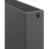 Radiatorius Mexen Flat CCF33, 900 x 900 mm, 2701 W, pajungimas iš apačios per vidurį, antracitas