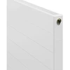 Radiatorius Mexen Line CCL11, 600 x 700 mm, 548 W, pajungimas iš apačios per vidurį, baltas
