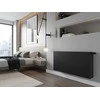 Radiatorius Mexen Line CCL33, 300 x 1200 mm, 1488 W, pajungimas iš apačios per vidurį, juodas
