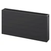 Radiatorius Mexen Line CCL33, 500 x 1800 mm, 3421 W, pajungimas iš apačios per vidurį, antracitas
