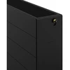 Radiatorius Mexen Line CCL33, 500 x 700 mm, 1331 W, pajungimas iš apačios per vidurį, juodas