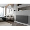 Radiatorius Mexen Line CCL33, 600 x 800 mm, 1761 W, pajungimas iš apačios per vidurį, antracitas
