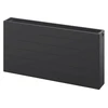 Radiatorius Mexen Line CCL33, 600 x 800 mm, 1761 W, pajungimas iš apačios per vidurį, antracitas