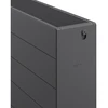 Radiatorius Mexen Line CL33, 600 x 800 mm, 1761 W, šoninio pajungimo, antracitas
