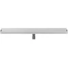 Sieninis dušo latakas Mexen Flat Wall 2in1, Chrome, 60 cm