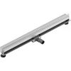 Sieninis dušo latakas Mexen Flat Wall 2in1, Chrome, 110 cm
