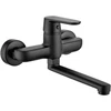 Sieninis praustuvo maišytuvas Kuchinox DIMA, BQD_750D, Juodas matt