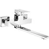 Sieninis virtuvinis maišytuvas Laveo Kvadrato BLQ_080D, Chrome