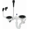 Sifonas granitinėms plautuvėms Deante Space-Saver ZXY_N983, Nero