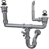 Sifonas plieninėms plautuvėms Deante ZXY_9951, Steel