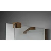 Stačiakampė dušo kabina Deante Prizma, 120x80 cm, Brushed bronze