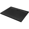 Stačiakampis dušo padėklas Besco Axim UltraSlim Stone Effect New, 100 x 80 x 4,5 cm