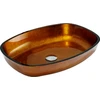 Stiklinis praustuvas Mexen Araks, Gold