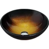 Stiklinis praustuvas Mexen Mira, Dark Gold