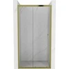 Stumdomos dušo durys Mexen Apia, Gold, 125 cm