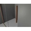 Stumdomos dušo durys Mexen Velar, Brushed copper, 110 cm