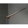 Stumdomos dušo durys Mexen Velar, Brushed copper, 160 cm