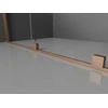 Stumdomos dušo durys Mexen Velar DUO, Brushed copper, 180 cm