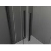 Stumdomos dušo durys Mexen Velar DUO, Brushed gun pilka, 170 cm