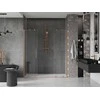 Stumdomos dušo durys Mexen Velar DUO, Brushed copper, 180 cm