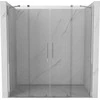 Stumdomos dušo durys Mexen Velar DUO, Chrome, 140 cm
