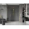Stumdomos dušo durys Mexen Velar DUO, Gold, 140 cm