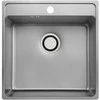 Virtuvinė plautuvė Laveo Besos SLB_310T, Inox Linen