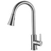 Virtuvinis maišytuvas Laveo Bona U BAB_269U, Brushed steel