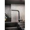 Virtuvinis maišytuvas Laveo Luna, Juodas granite