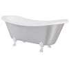 Vonia Besco Amelia Glam 190, Sidabrinis+Chrome (be sifono, be persipylimo skylės)