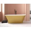 Vonia Besco Assos S-Line Glam Gold, 160 x 70 cm, su klik-klak chrome