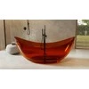 Vonia Besco Axya Earth Rust, 180 x 80 cm, su juodu dangteliu
