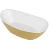 Vonia Besco Ayla Glam Gold, 170 x 80 cm, su chrome sifonu
