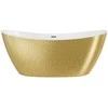 Vonia Besco Ayla Glam Gold, 170 x 80 cm, su juodais dangteliais