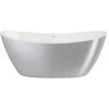 Vonia Besco Ayla Glam Sidabrinis, 170 x 80 cm, su chrome sifonu