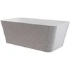 Vonia Besco Evita Glam Sidabrinis, 160 x 80 cm, su baltais dangteliais