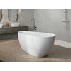 Vonia Besco Goya A-Line, 160 x 73 cm (sifonas su persipylimu chrome)