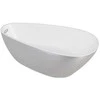 Vonia Besco Goya A-Line Glam Sidabrinis, 170 x 80 cm (sifonas su persipylimu chrome)