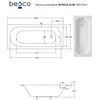 Vonia Besco Intrica Slim, 160 x 75 cm