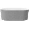 Vonia Besco Lova Glam Sidabrinis, 160 x 74 cm, su klik-klak chrome