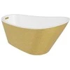 Vonia Besco Melody Glam Gold, 150 x 80 cm, su auksiniais dangteliais