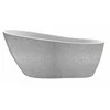 Vonia Besco Melody Glam Sidabrinis, 170 x 80 cm, su baltais dangteliais