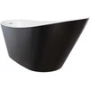 Vonia Besco Melody Juodas&amp;Baltas, 150 x 80 cm, su baltais dangteliais