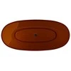Vonia Besco Mexa Earth Rust, 170 x 78 cm, su juodu dangteliu