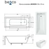 Vonia Besco Modern, 150 x 70 cm