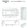 Vonia Besco Modern, 170 x 70 cm