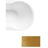 Vonia Besco Navia Glam Gold, 140 x 75 cm, su baltais dangteliais