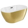 Vonia Besco Navia Glam Gold, 150 x 80 cm, su grafito spalvos dangteliais