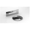 Vonia Besco Navia Glam Graphite, 160 x 80 cm, su chrome sifonu